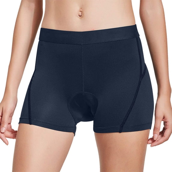 Shorts for Women Trendy,Women's Padded Biker Shorts Cycling Underwear Lightweight Breathable Quick Dry Bike Cycling Shorts with 3D Pad