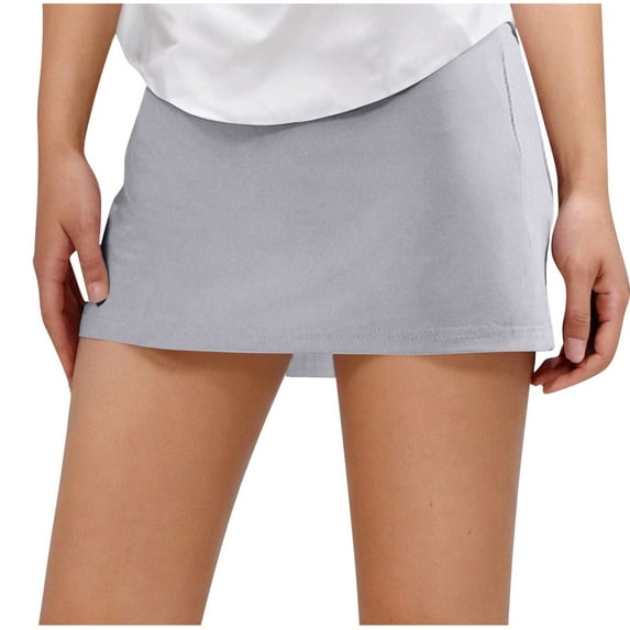 Shorts for Women Trendy,Womens Tennis Skirt High Waisted Mini Skorts Side Slit Athletic Golf Skorts for Workout Pickleball