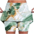 thumbnail image 1 of Shorts for Women,Womens Athletic Skirt Sports Shorts Graphic Print Skirts High Waisted Skirt Tummy Control Pockets Tennis Skort, 1 of 6