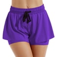 thumbnail image 1 of Shorts for Women, Womens' Flowy Shorts Athletic Butterfly Shorts with Inner Pockets 2-in-1 for Girls Running Tennis Sports, 1 of 6