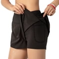 thumbnail image 1 of Shorts for Women, Workout Shorts for Women, Quick-Dry Running Shorts Sport Layer Elastic Waist, Womens Biker Shorts, 1 of 7