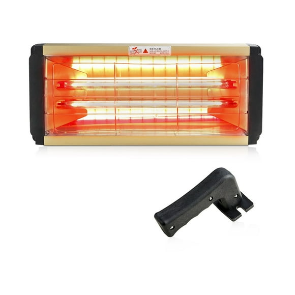 Shortwave Infrared Paint Curing Lamp Spray Baking Booth Light 2000W IR Lamp For Car Body Repair Paint Curing Systems
