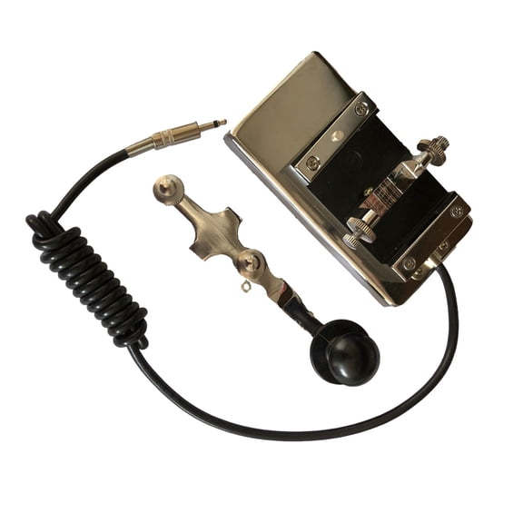 Shortwave Radio Morse Electric Key Replacement Communication Telegram Shortwave Radio K4 Heavy Key Adjustment Key