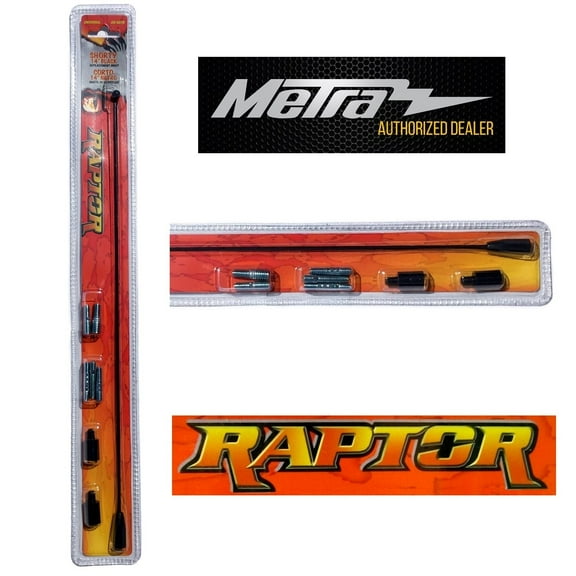 Shorty 14" Universal Black Fix Antenna Mast Fits Most Vehicles