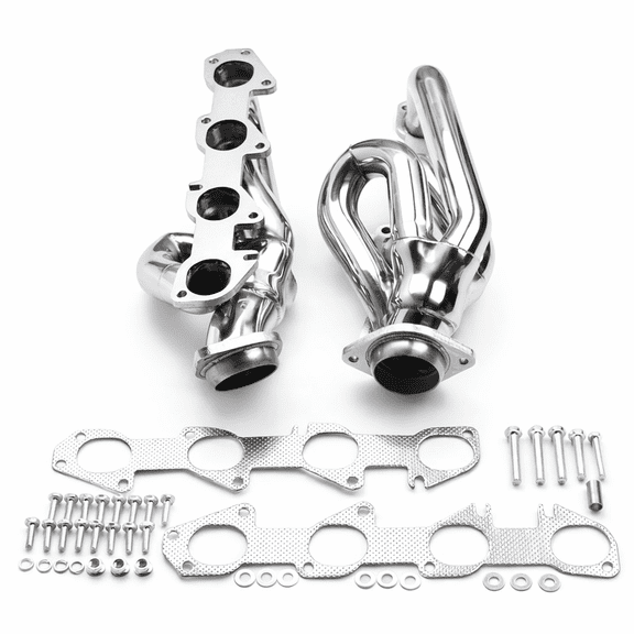 Shorty Manifold Exhaust Header For Dodge Ran 1500 Hemi 5.7L Truck Pick Up 2009-2017