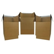 Shorty Space Saving Wardrobe Moving Boxes Bundle of 3