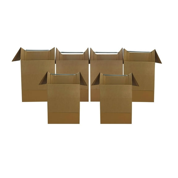 Shorty Space Saving Wardrobe Moving Boxes