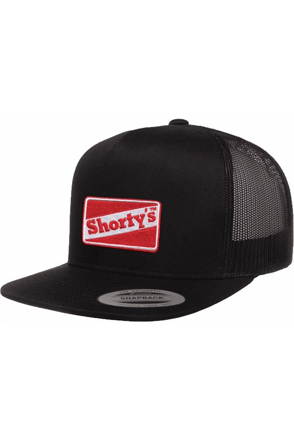 OG Logo Embroidered Mesh Hat Black Red