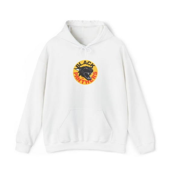 Shortys Black Panther Bearings Skateboard Muska Vintage Classic Hoodie Print - 3XL / White