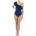 thumbnail image 1 of Shoshanna Womens Shelf Bra Gingham One-Piece Swimsuit, 1 of 3