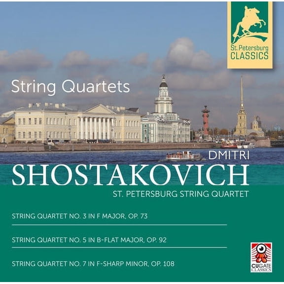 Shostakovich / St. Petersburg String Quartet - String Quartets 3, 5 & 7 - Music & Performance - CD