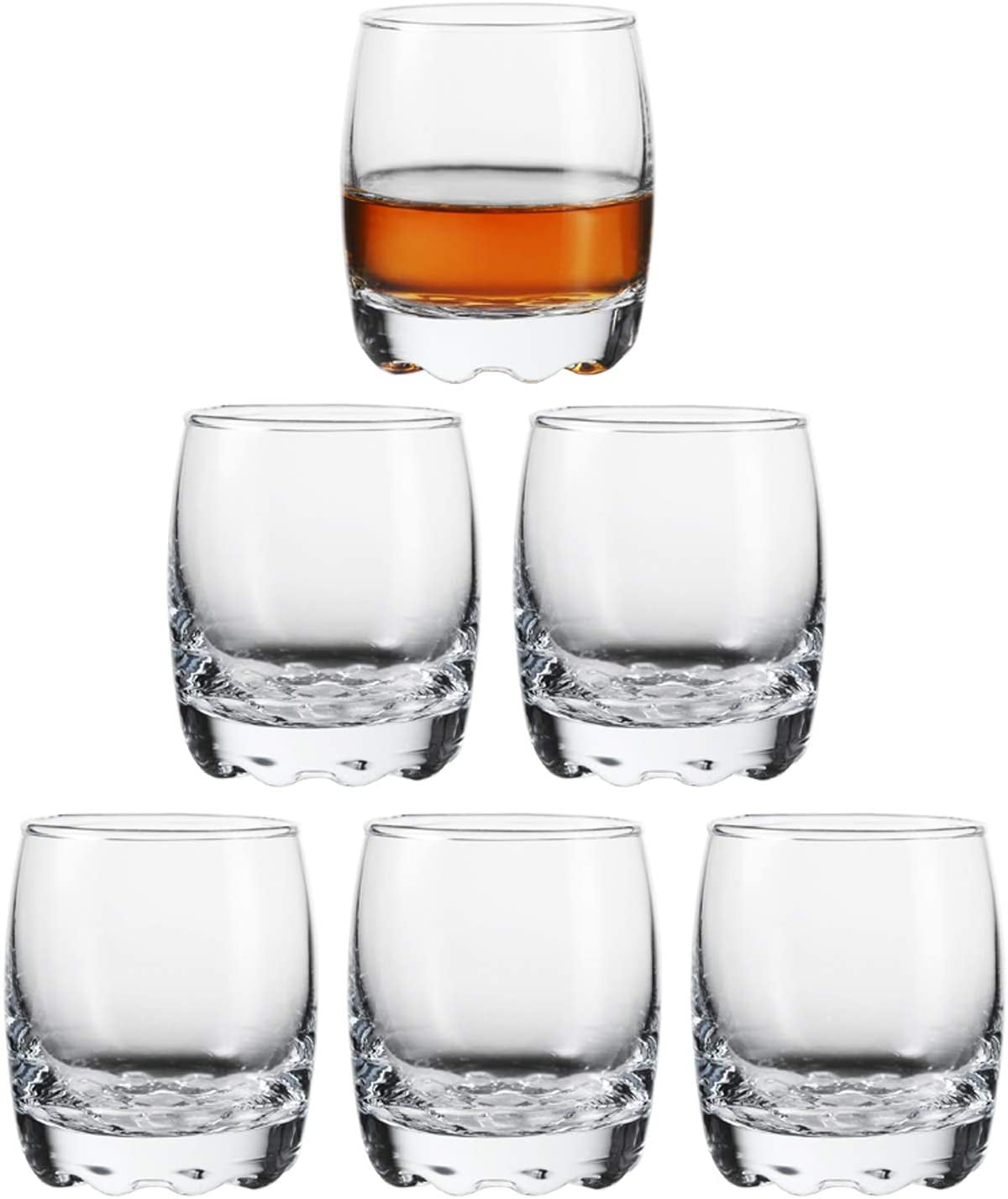 Shot Glasses, 2.8oz Heavy Base Shot Glass Set of 6/Tequila Shot/Super