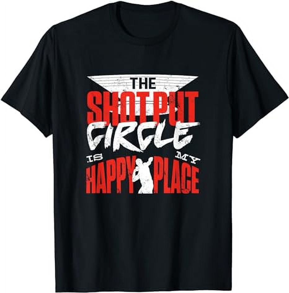 Shot Put Squad Track And Field Thrower Team Throwing Crew T-Shirt ...