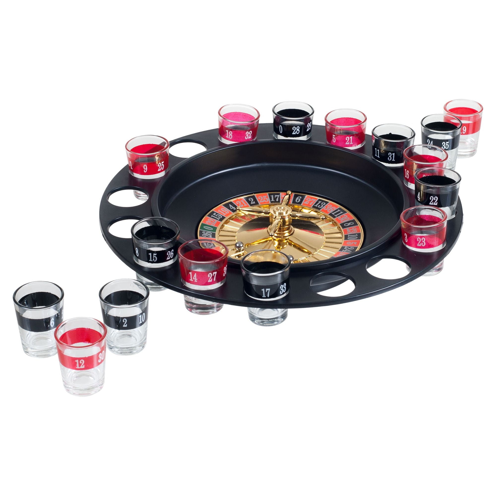 16-Hole Russian Roulette Wheel Spinning Wine Glass Game KTV Roulette Game  Wine Glass Spinning Wheel - AliExpress