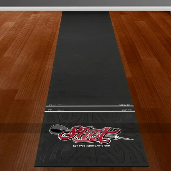 Shot Rubber Dart Mat - Heavy Duty
