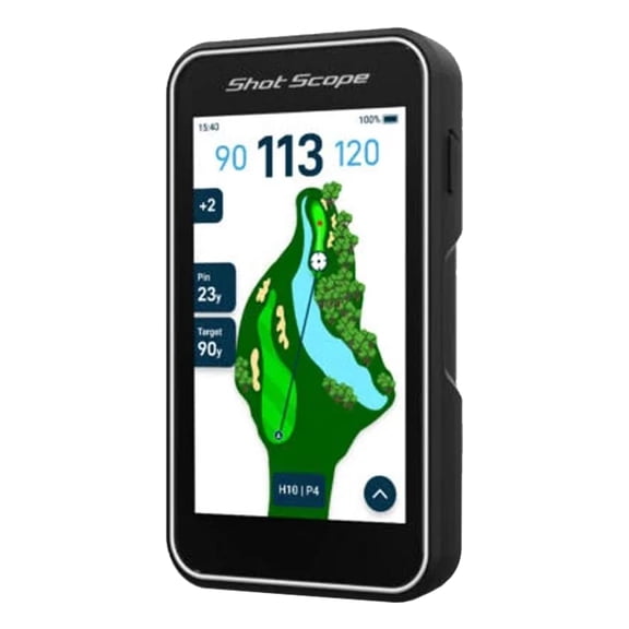 Shot Scope Golf H50 Handheld GPS Unit | 42,000+ Courses | No Subscription, Black -