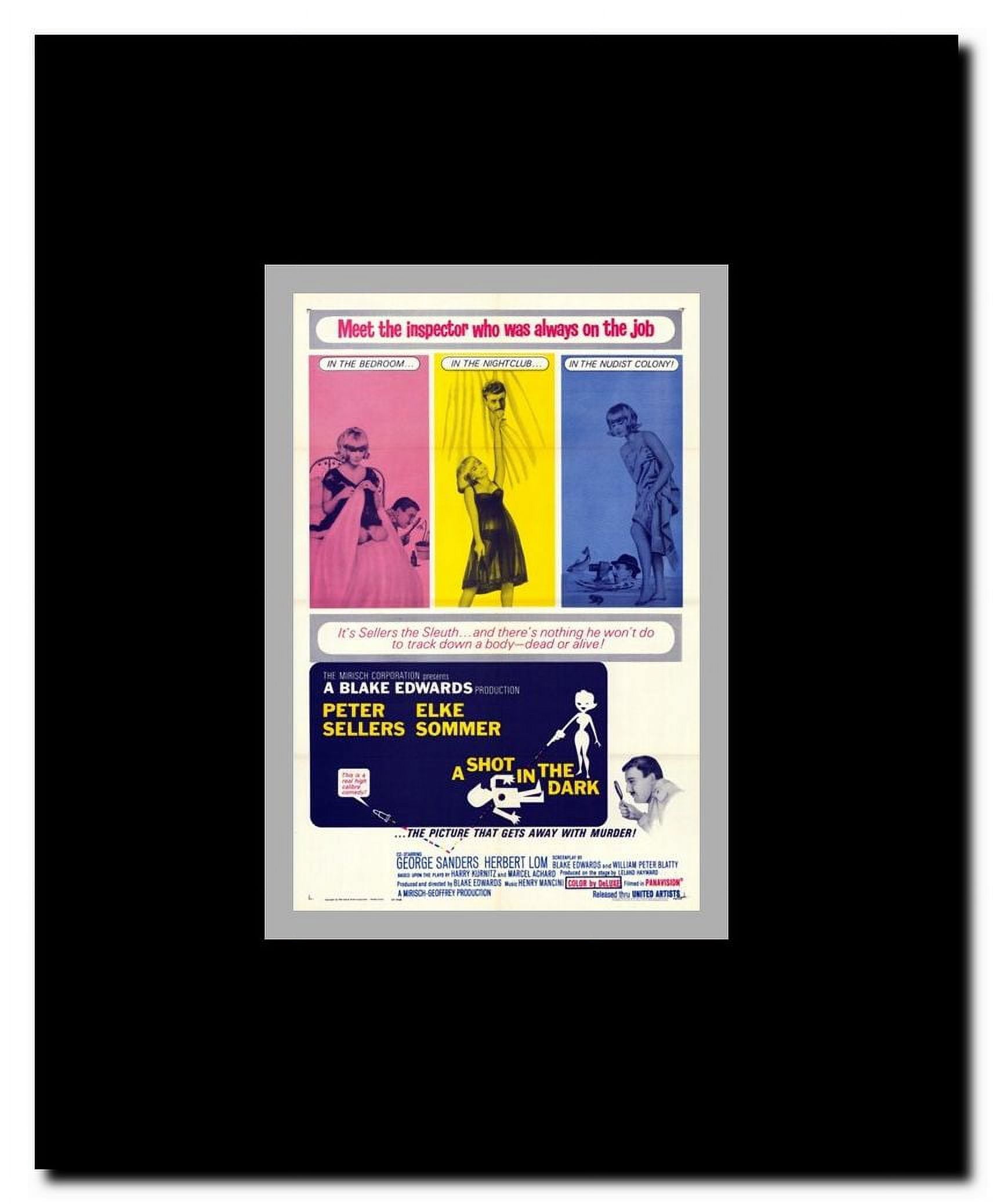 Shot in the Dark a Framed Movie Poster