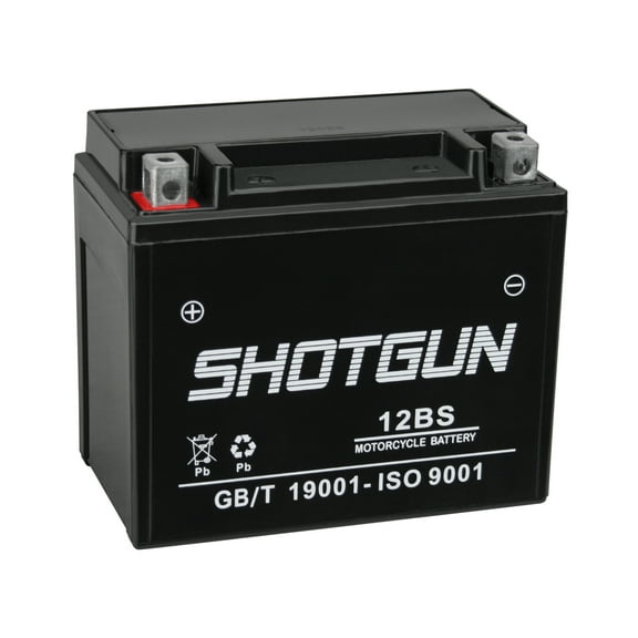 Shotgun 12 V 10Ah ETX12 SLA AGM Battery for Honda Motorcycles, Scooters, ATVs