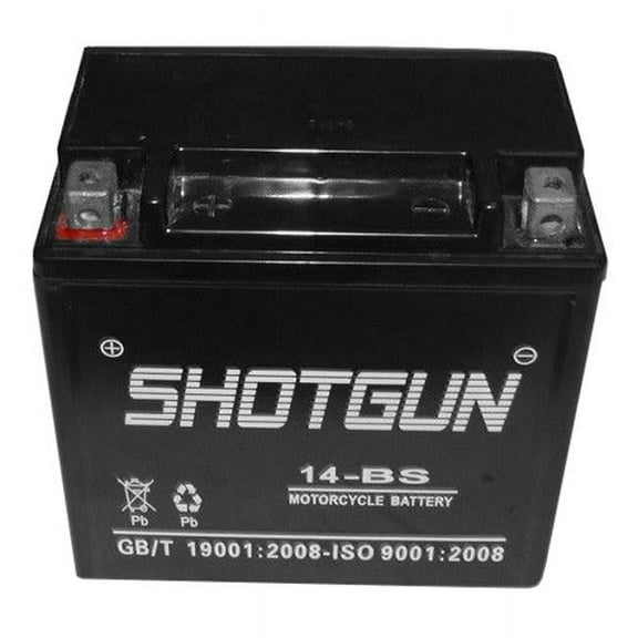 Shotgun 14-BS-Shotgun-032 12V 12Ah 2010 - 2009 Buell XB12XT Ulysses Motorcycle Battery