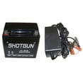 thumbnail image 1 of Shotgun Powersports Battery Charger Combo Replaces: YTZ14-BS Motorcycle Battery, 1 of 3