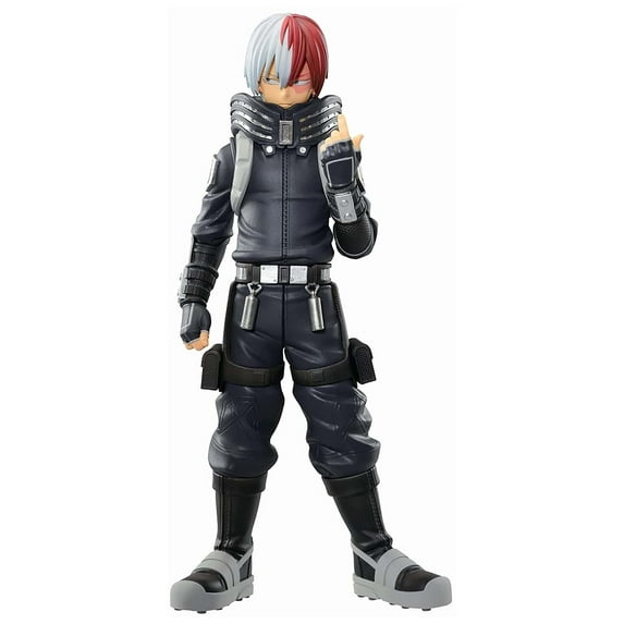 Bandai Namco BAS60168 9.8 in. My Hero Academia World Heroes Mission Shoto Todoroki Ichibansho Figure - PVC