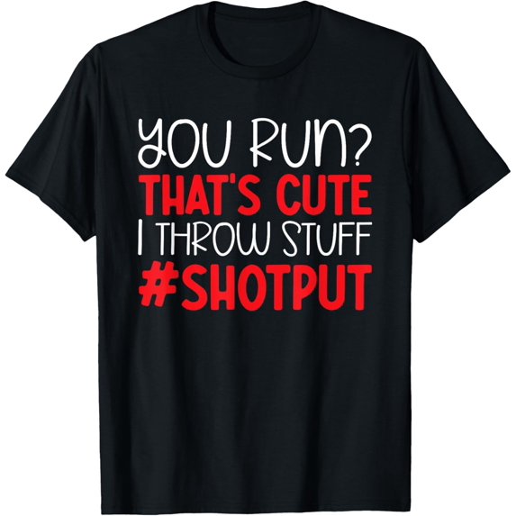 Shotput Track And Field Training Discus Throwing Shot Put T-Shirt