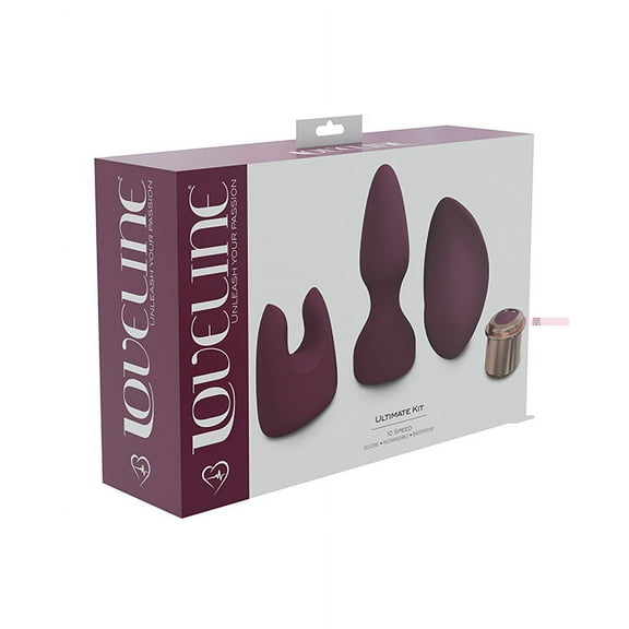 Shots LoveLine Ultimate Kit - Burgundy