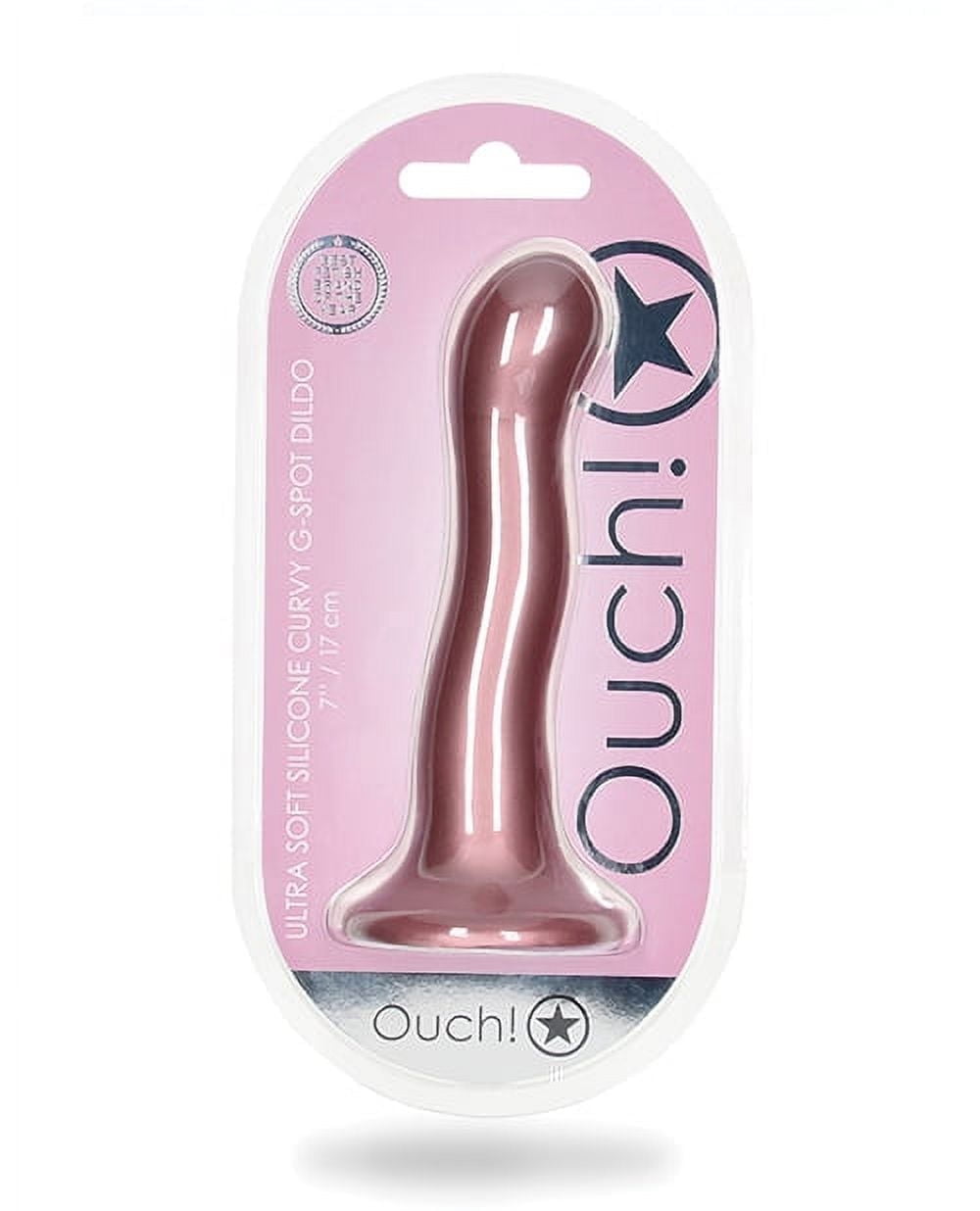 7.5 Inch Clear Glass Dildo - Borosilicate Crystal Penis For G-spot & Anal Play, Temperature Play, Waterproof Masturbator