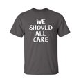 thumbnail image 1 of Should Care Sarcastic Humor Graphic Novelty Super Soft Ring Spun Funny T Shirt, 1 of 3