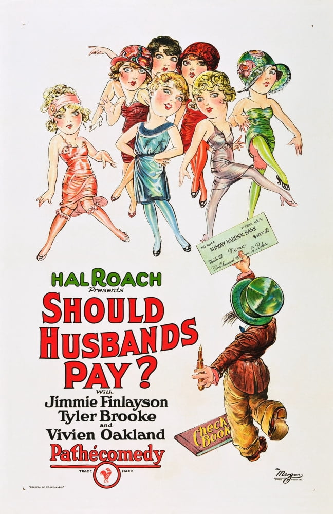 Should Husbands Pay Canvas Art - (11 x 17)