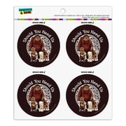 Should You Need Us Labyrinth With Ludo Hoggle and Didymus Refrigerator Fridge Locker Vinyl Circle Magnet Set