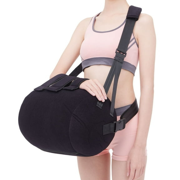 Shoulder Abduction Sling with inflate Pillows, Shoulder Immobilizer Strap for Sleeping, Rotator Cuff Surgery, Medical Sling for Women & Men, Fits Left & Right Arm