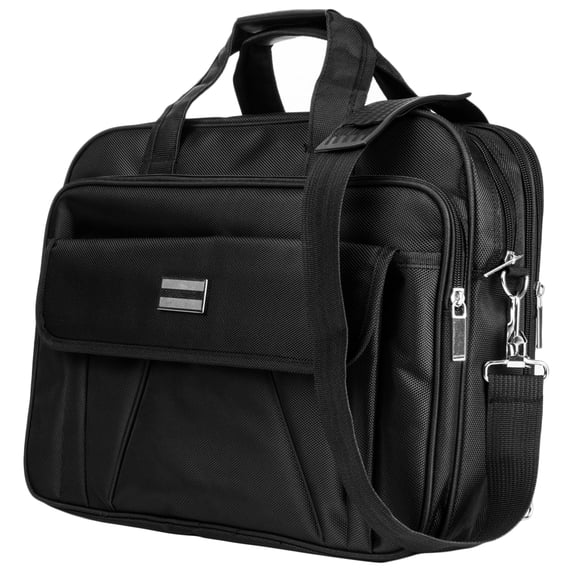 Shoulder Bag 15.6 inch Laptop, Accessories, Books, Cables, Work Files Carrying Case for Laptops, Chromebooks, Notebook