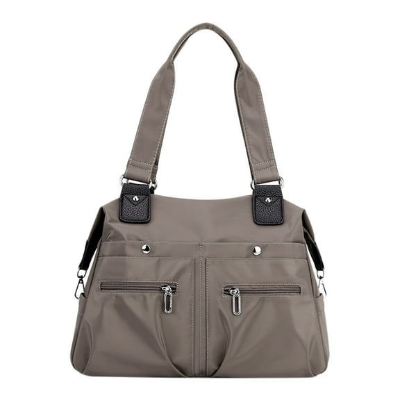 TACILIP Shoulder Bag, Large Capacity Multi Pocket Nylon Shoulder Bag Large Capacity Travel BackpackNylon Cloth Multifunctional Bag Organizer, Storage and Organizer