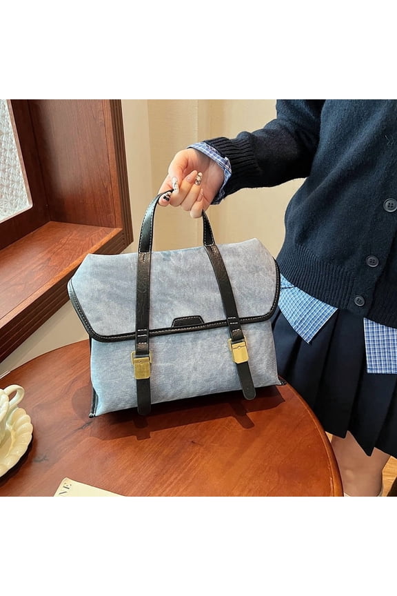 Shoulder Bag Crossbody Bag Hobo Bag for Women Retro Cross-Trend Style with Sewing Line Detailing Medium Hard PU Leather Large Capacity Adjustable Strap Multiple Compartments for Daily Commute, Shoppi