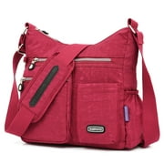Shoulder Bag Handbag Nylon Female Casual Shopping Tote Crossbody Bag Messenger Bags-E