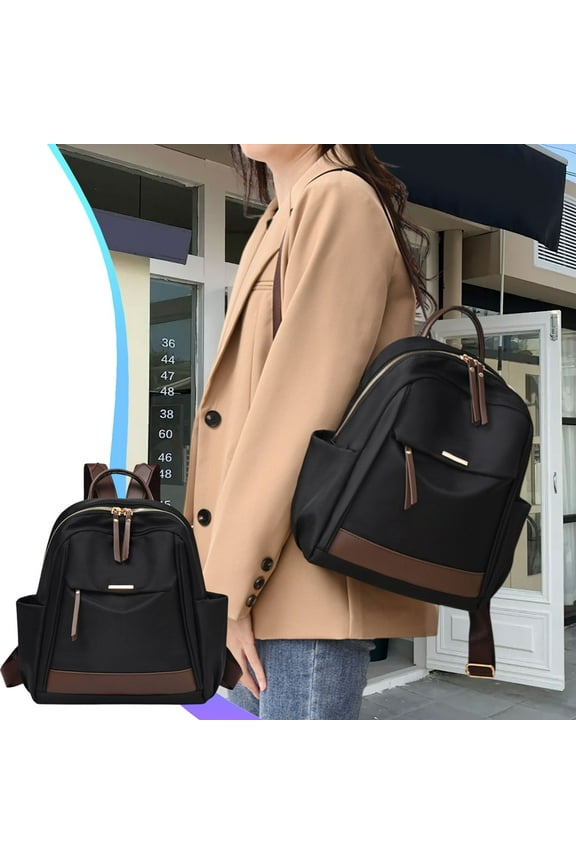 Shoulder Bag for Junior High and College Students, Casual Backpack with Large Capacity, Lightweight and Adjustable Straps, Oxford Cloth for School and Travel