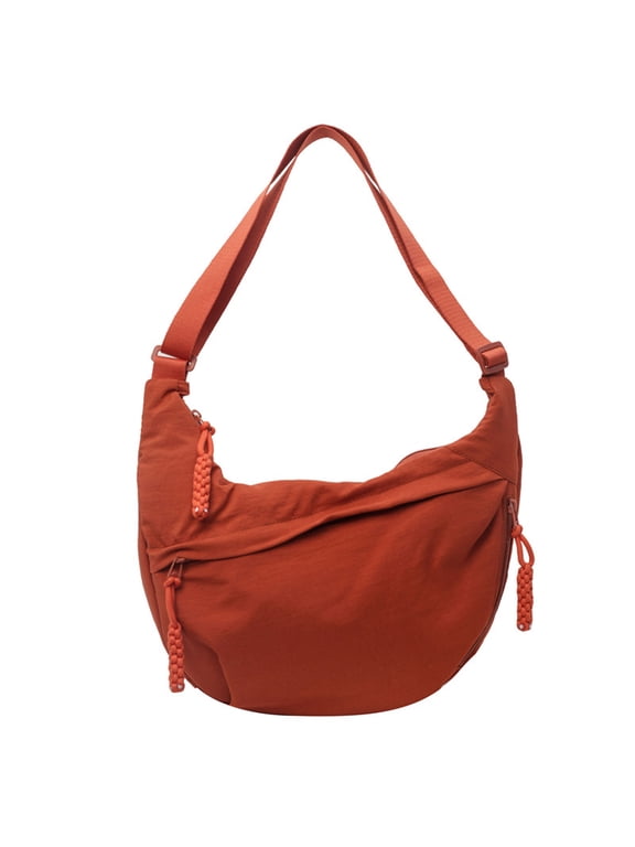 Shoulder Bag Nylon Large Crossbody Bag Shoulder Bag Women Half Bag Slouchy Bag Women's Shoulder Bags Student Class Shoulder Bag Fashionable Cloth Bag
