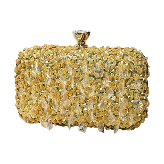 Shoulder Bag Wedding Evening Bag Party Banquet Lady Purse Handbag with Chain