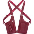 thumbnail image 1 of Shoulder Bag for Men Premium PU Leather Adjustable Strap Anti-Theft, 1 of 6