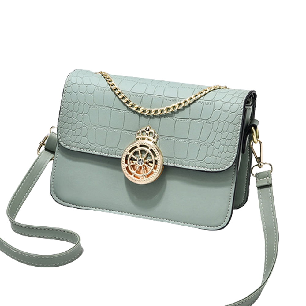 ショルダーバッグ・ポシェット THEMOIRE Women Shoulder Bags 91512 TMSR25DFBO24 89764 GREEN Shoulder Bag for Women, Crossbody Handbag with Chain Strap
