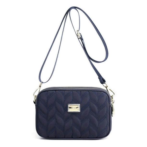 Shoulder Bag for Women Messenger Bags Ladies Tote Nylon Handbag Purse Female Crossbody Bags Navy blue