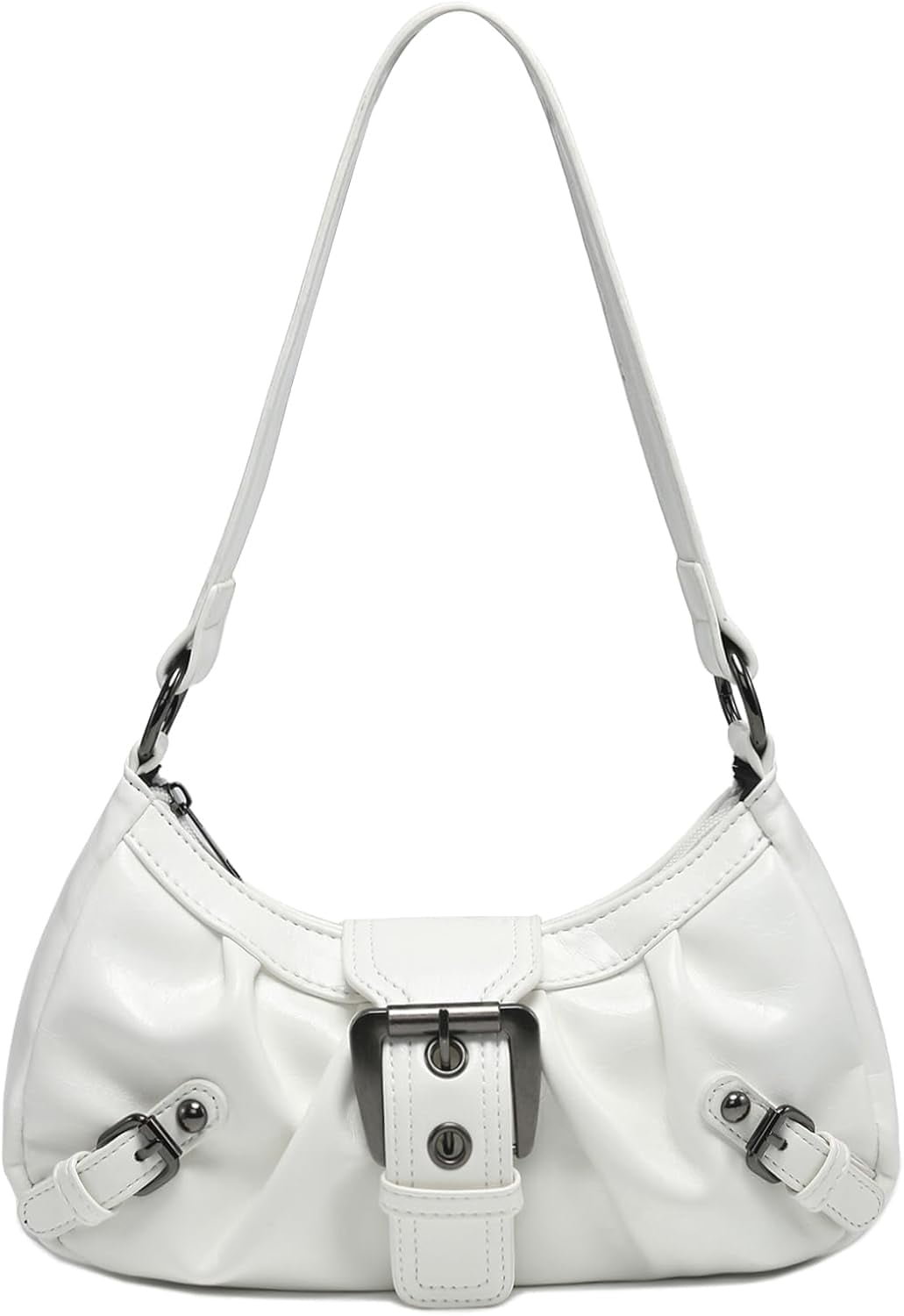 Shoulder Bag for Women Top Handle Handbag Purse Y2K Hobo Clutch Small Punk Purse Trendy