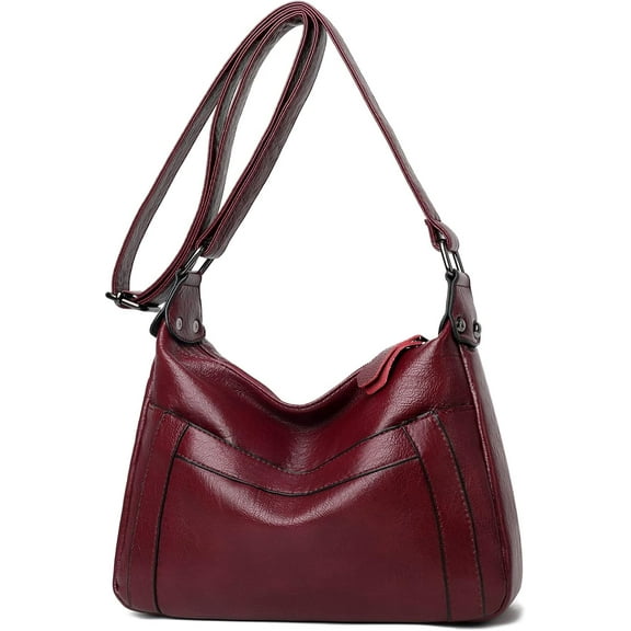 Shoulder Bag for Women Vegan Soft Leather Small Clutch Fashion Ladies Crossbody Bags Handbags Purses