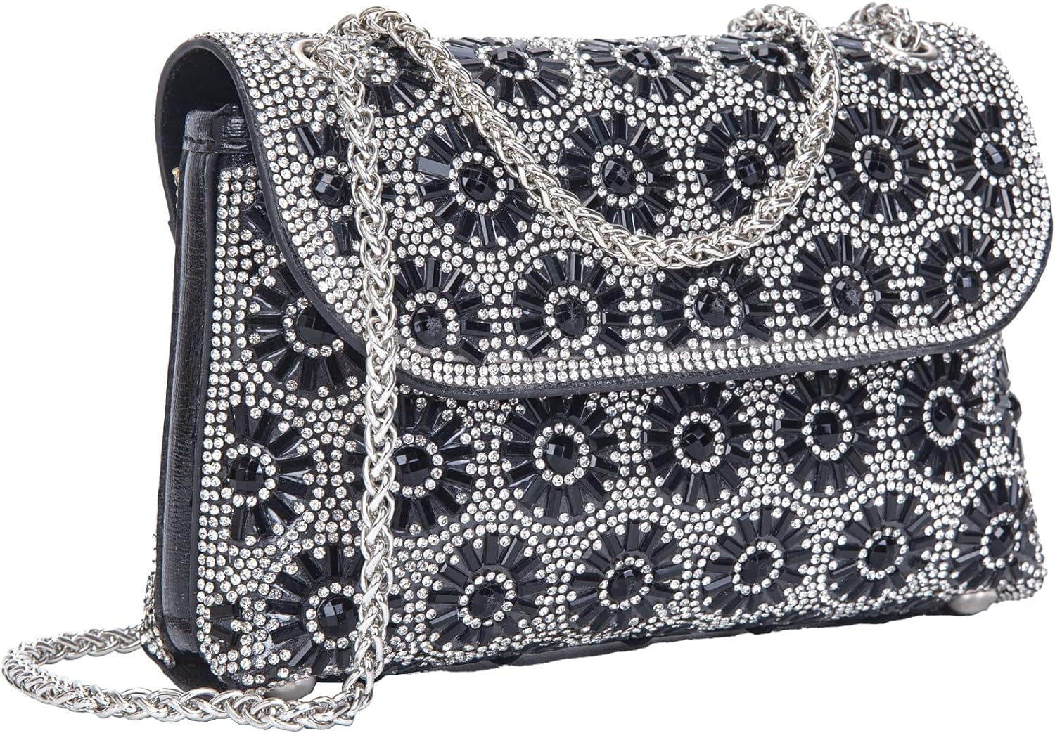 Shoulder Bags Crossbody Bag Purses Handbags Crystals Rhinestone Evening Bag for Women Clutch Purse with Chain