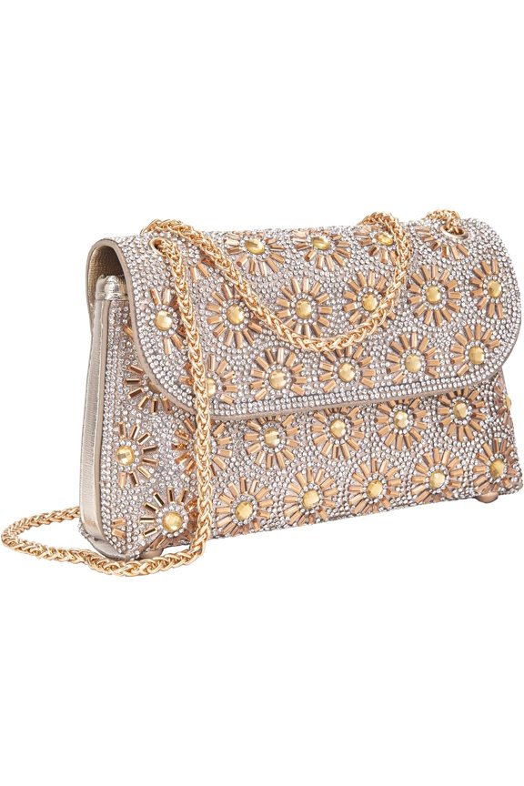 Shoulder Bags Crossbody Bag Purses Handbags Crystals Rhinestone Evening Bag for Women Clutch Purse with Chain