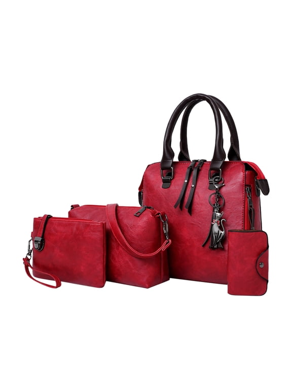 Shoulder Bags for Women Fashion Set Crossbody Bag Handbags Wallet Tote Bag Shoulder Bag Top Handle Satchel Bags Purse Set