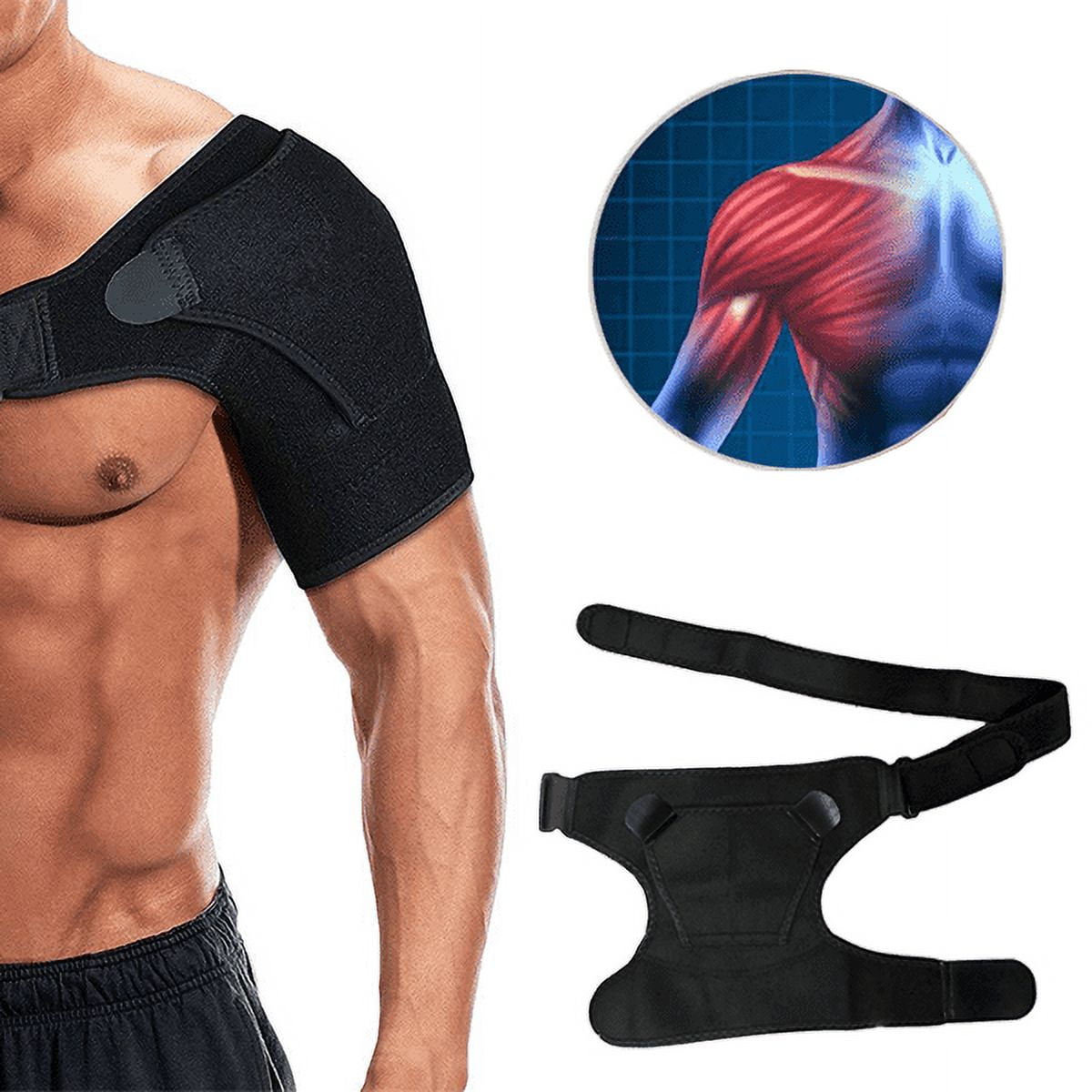 Shoulder Brace for Torn Rotator Cuff, AC Joint Pain Relief Arm Immobilizer Wrap,Recovery