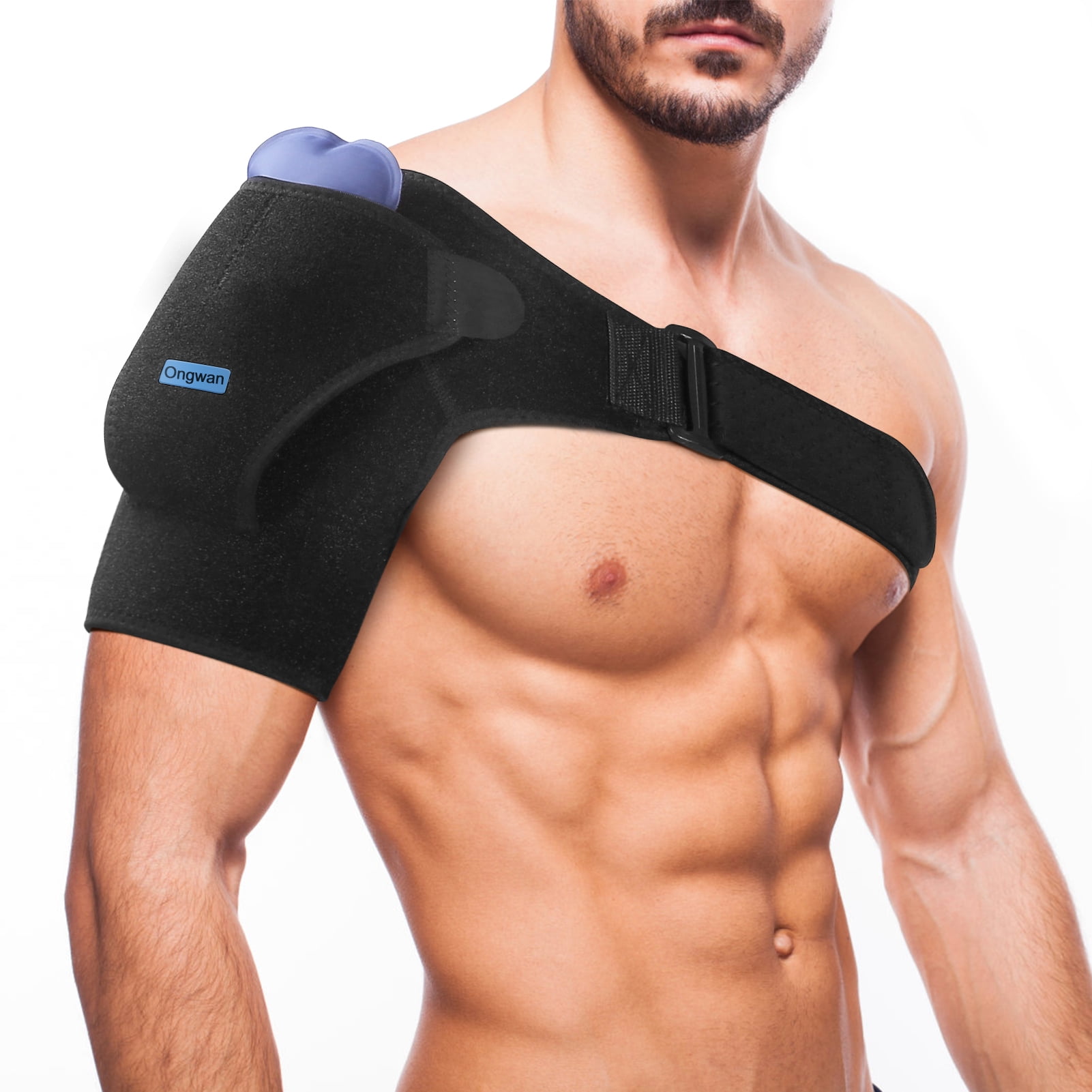 Shoulder Brace Support Compression Sleeve Torn Rotator Cuff Joint