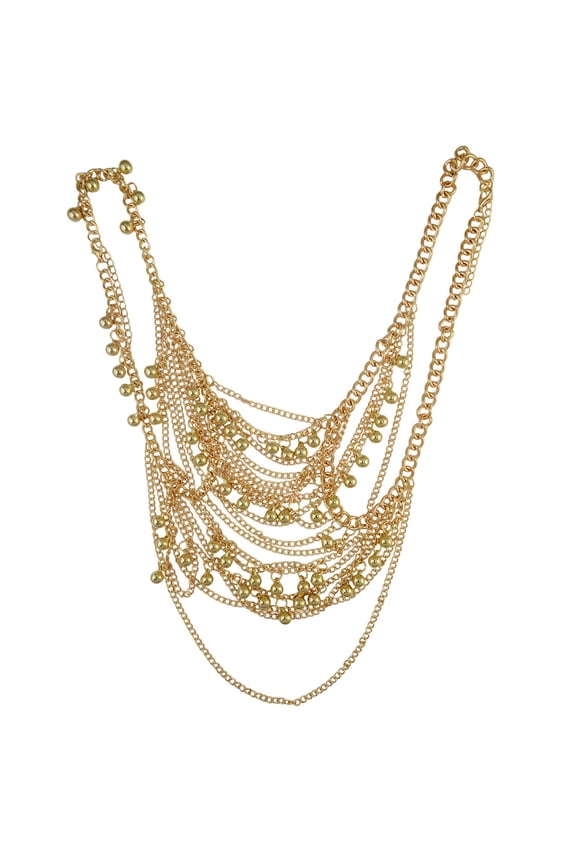 Shoulder Chain Necklace Shoulder Chain Body Jewelry Gold Shoulder Tassels Costume Armband Shoulder Tassels Jewelry